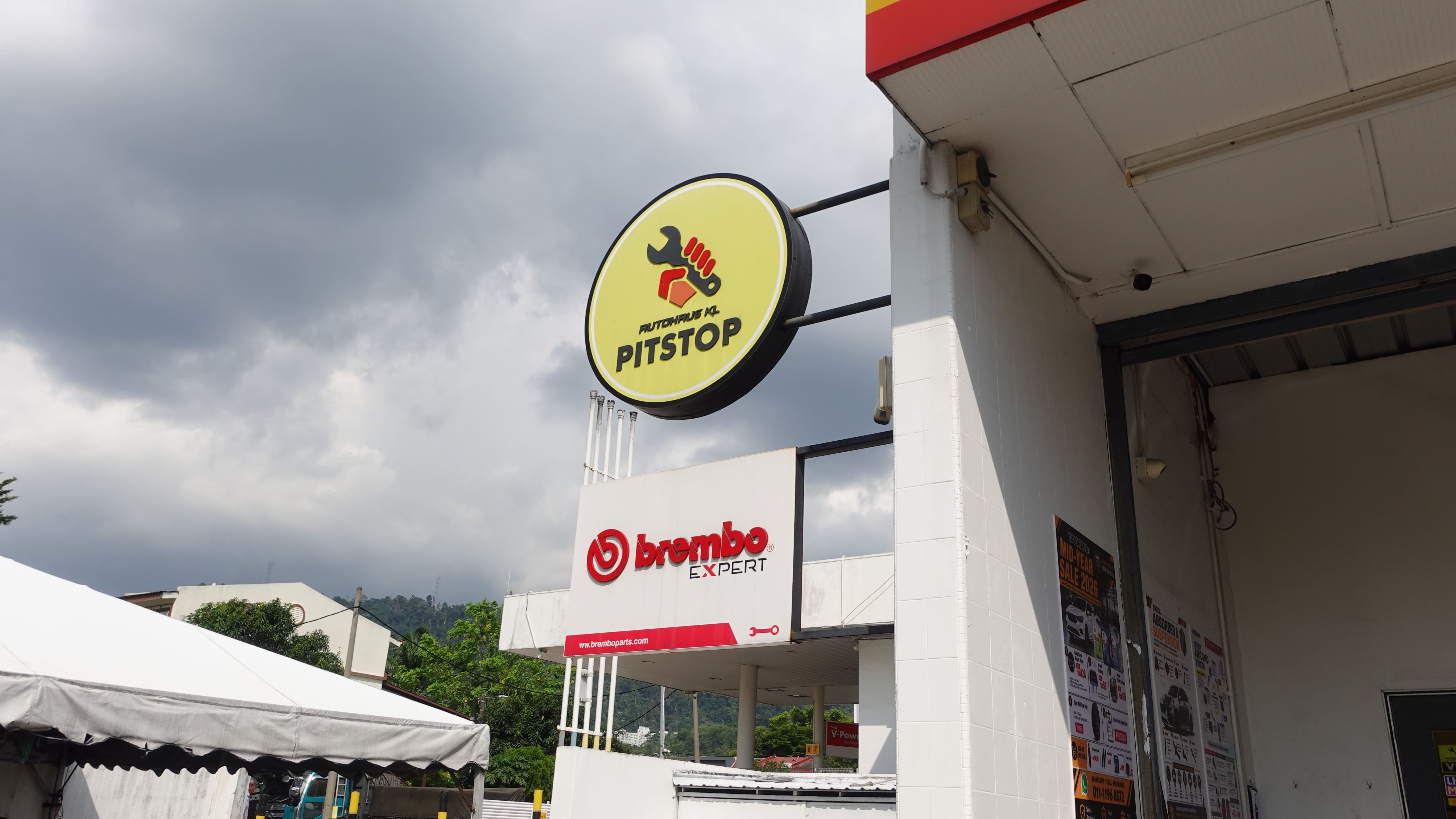 Galeri Autohaus – Taman Seraya, Shell Lubebay